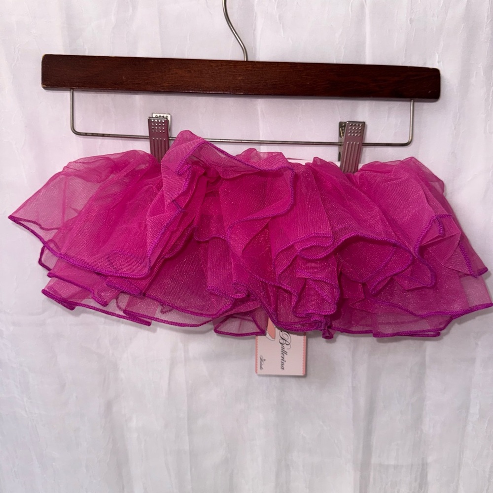 La Petite Ballerina Pink Ruffled Skirt